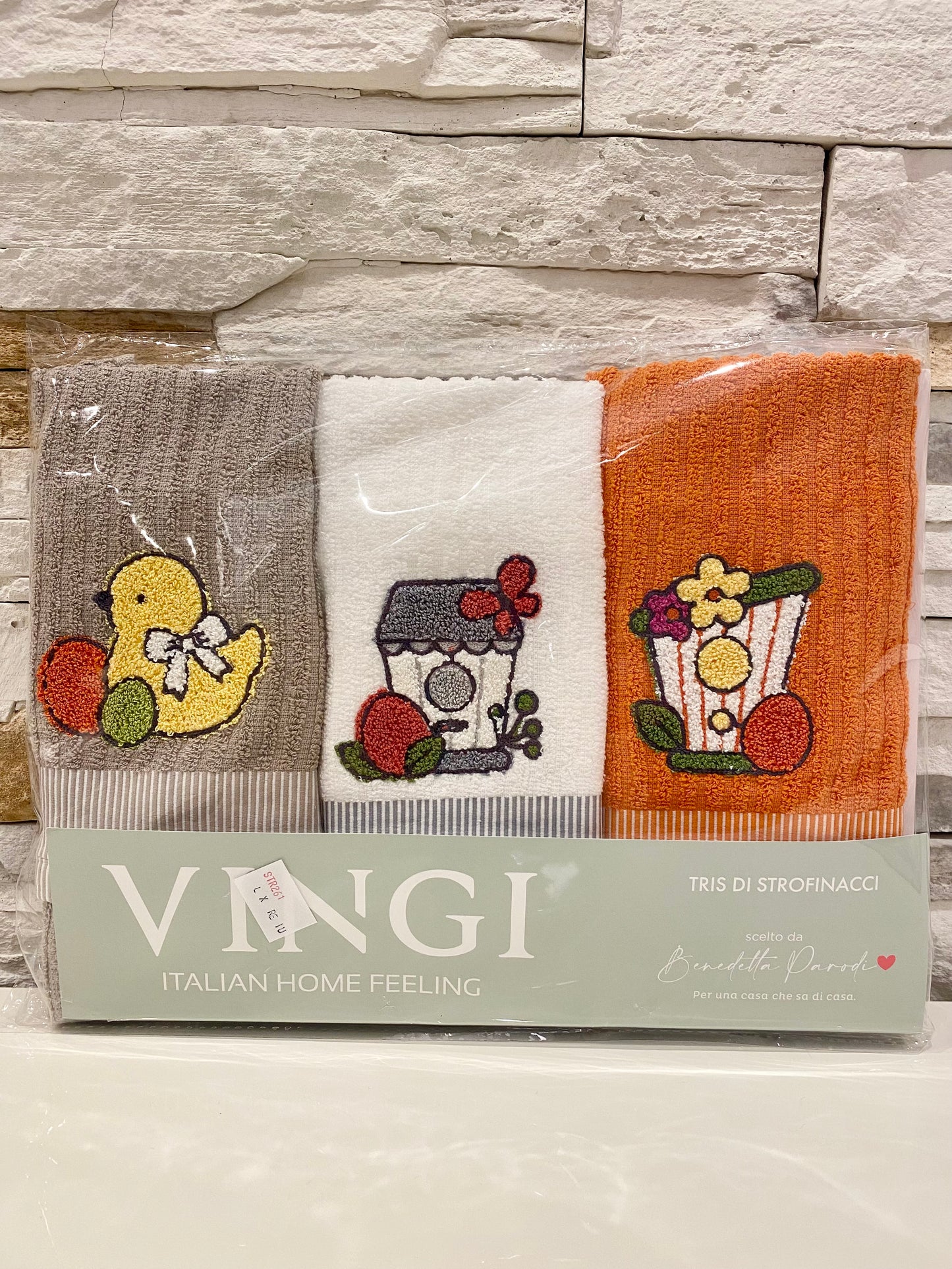 Tris strofinacci Vingi