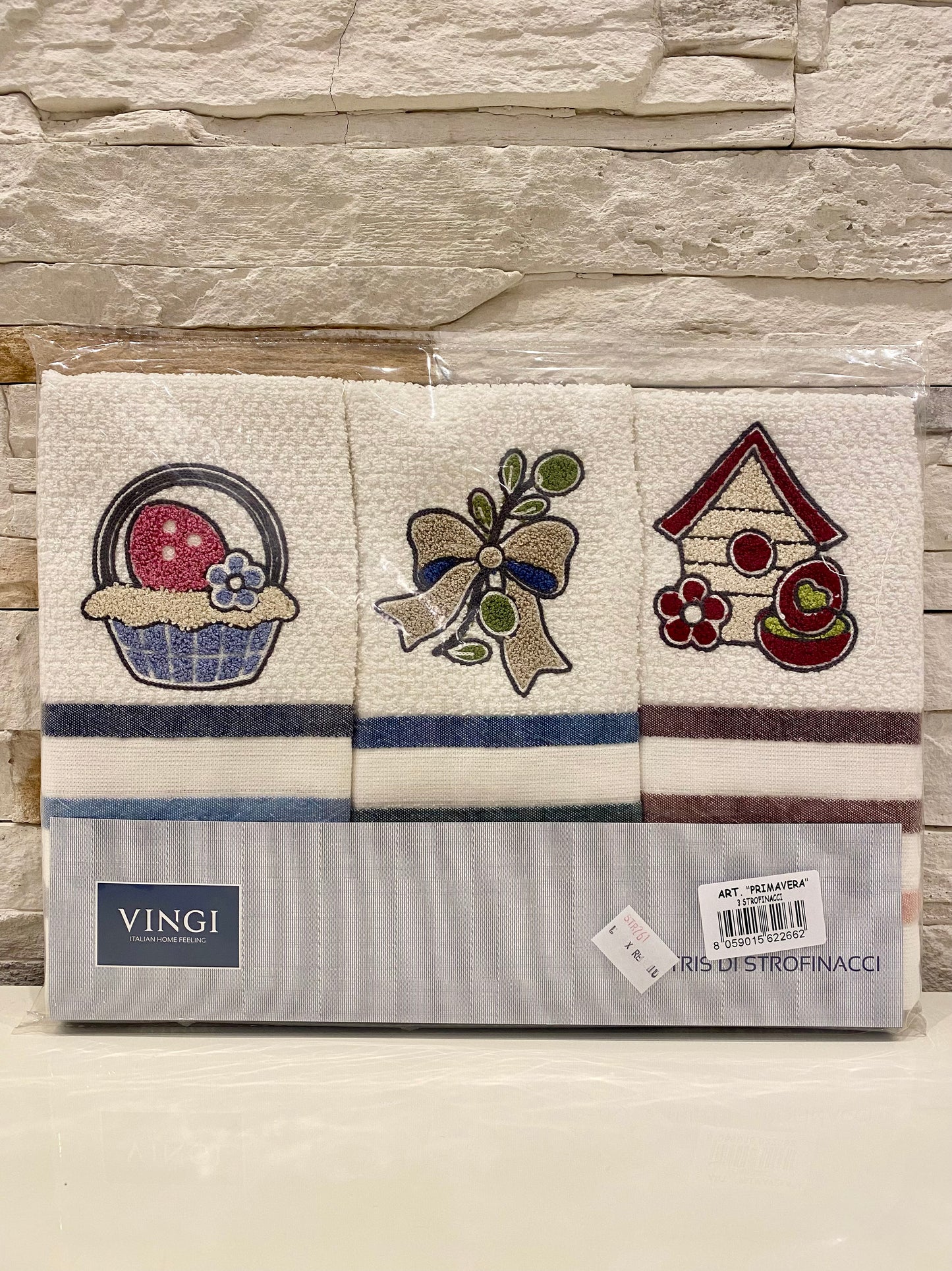 Tris strofinacci Vingi