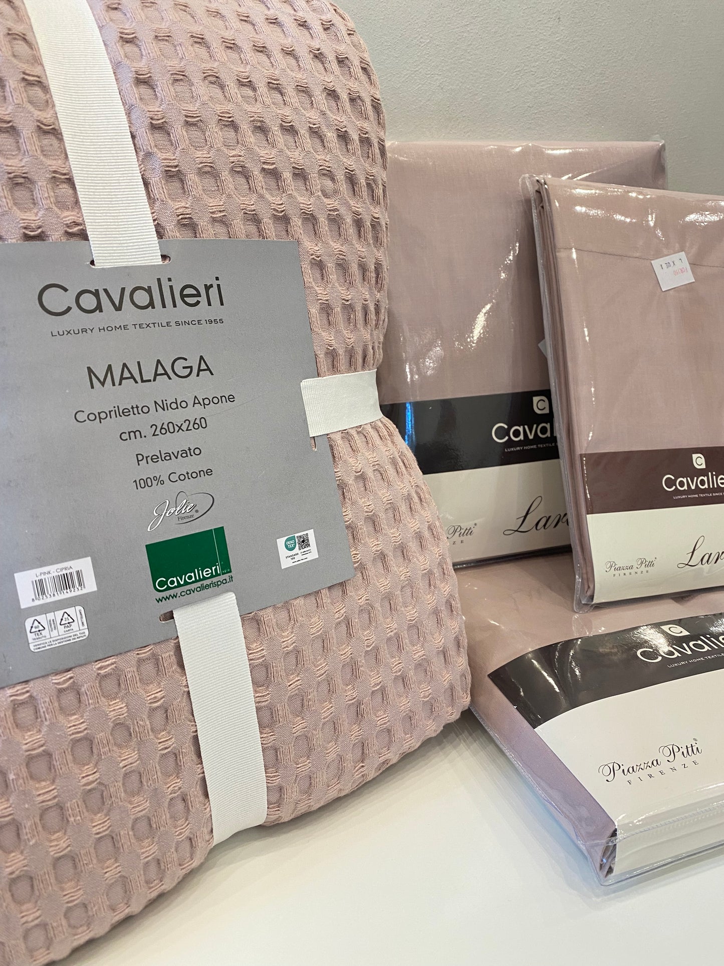 COPPIA DI FEDERE PURO COTONE Cavalieri